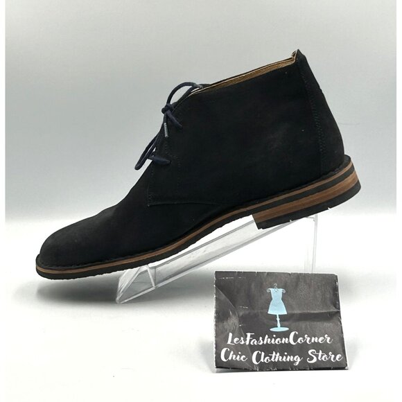 Trask Men\'s Dark Blue Suede Leather Brady Chukka Lace Up Boot Size 12 3033 main image 10